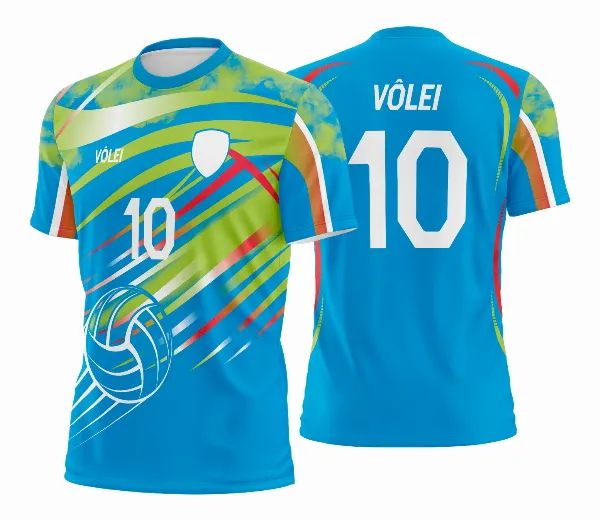 Arte Vetor Camisa de Vôlei - Estampa Camisa de Vôlei