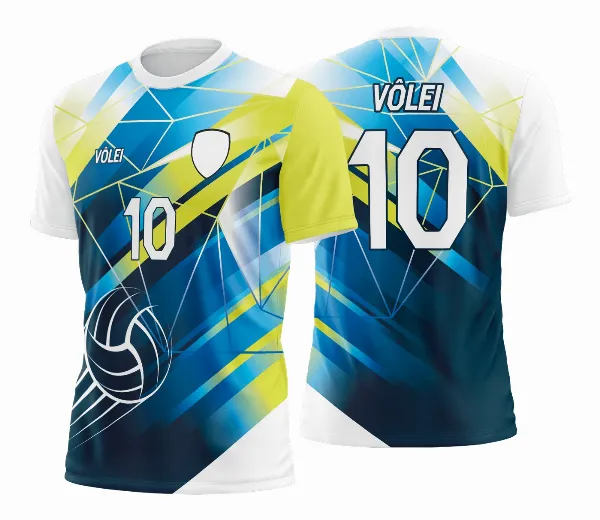 Arte Vetor Camisa de Vôlei - Estampa Camisa de Vôlei