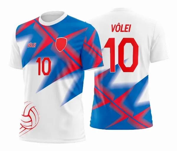 Arte Vetor Camisa de Vôlei - Estampa Camisa de Vôlei