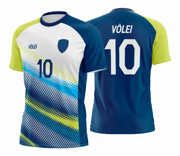 Arte Vetor Camisa de Vôlei - Estampa Camisa de Vôlei