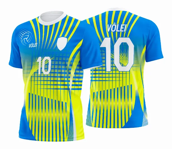 Arte Vetor Camisa de Vôlei - Estampa Camisa de Vôlei