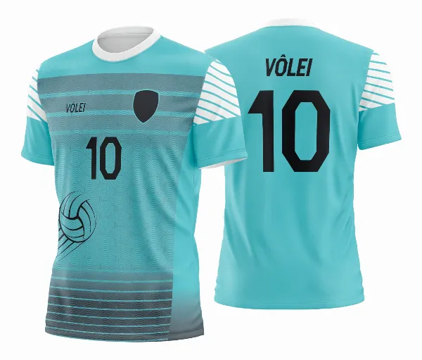 Arte Vetor Camisa de Vôlei - Estampa Camisa de Vôlei