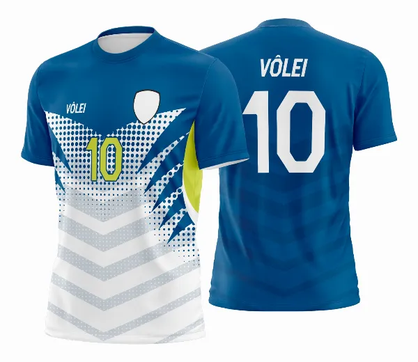 Arte Vetor Camisa de Vôlei - Estampa Camisa de Vôlei