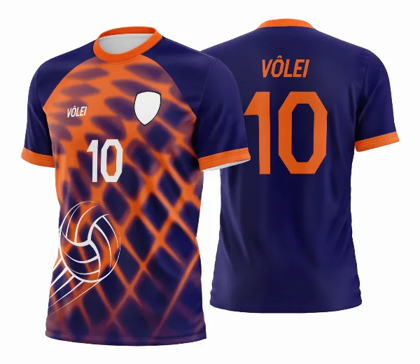 Arte Vetor Camisa de Vôlei - Estampa Camisa de Vôlei