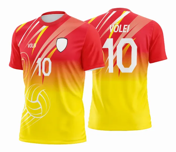 Arte Vetor Camisa de Vôlei - Estampa Camisa de Vôlei