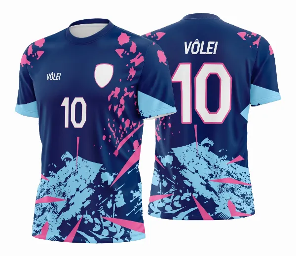 Arte Vetor Camisa de Vôlei - Estampa Camisa de Vôlei