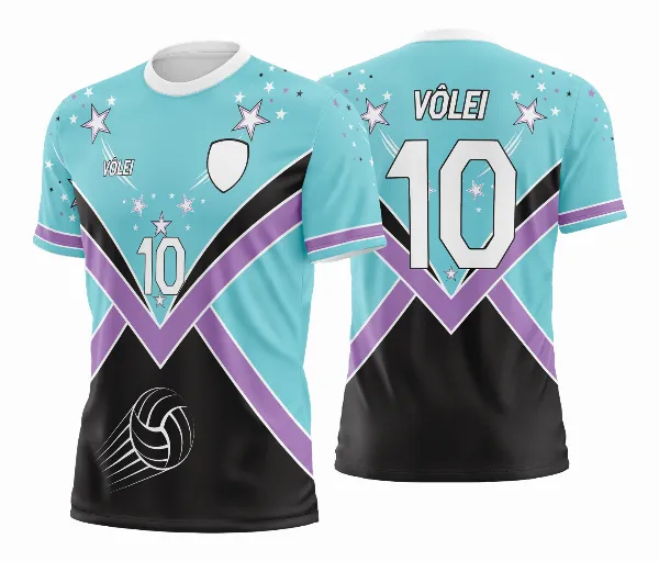 Arte Vetor Camisa de Vôlei - Estampa Camisa de Vôlei