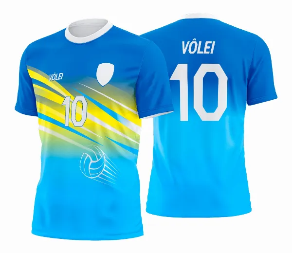 Arte Vetor Camisa de Vôlei - Estampa Camisa de Vôlei