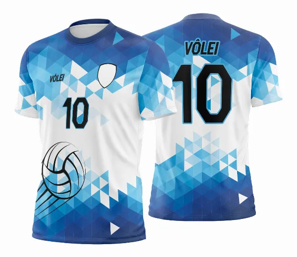 Arte Vetor Camisa de Vôlei - Estampa Camisa de Vôlei