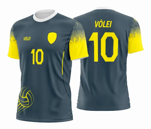 Arte Vetor Camisa de Vôlei - Estampa Camisa de Vôlei