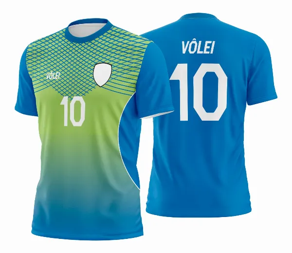 Arte Vetor Camisa de Vôlei - Estampa Camisa de Vôlei