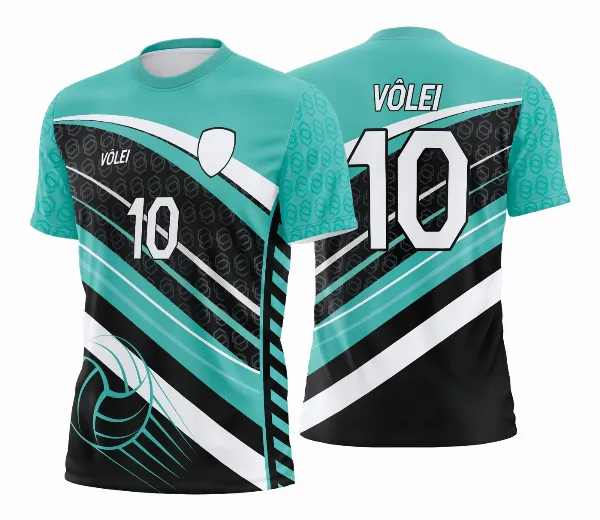 Arte Vetor Camisa de Vôlei - Estampa Camisa de Vôlei