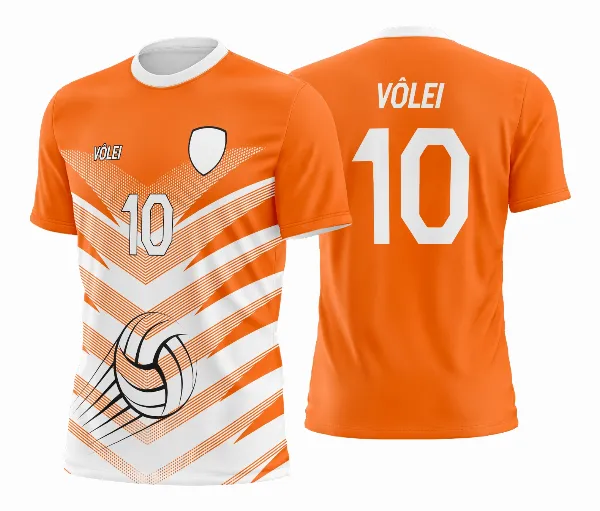 Arte Vetor Camisa de Vôlei - Estampa Camisa de Vôlei
