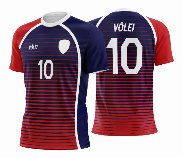 Arte Vetor Camisa de Vôlei - Estampa Camisa de Vôlei