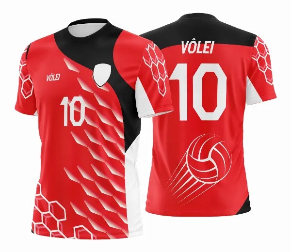 Arte Vetor Camisa de Vôlei - Estampa Camisa de Vôlei