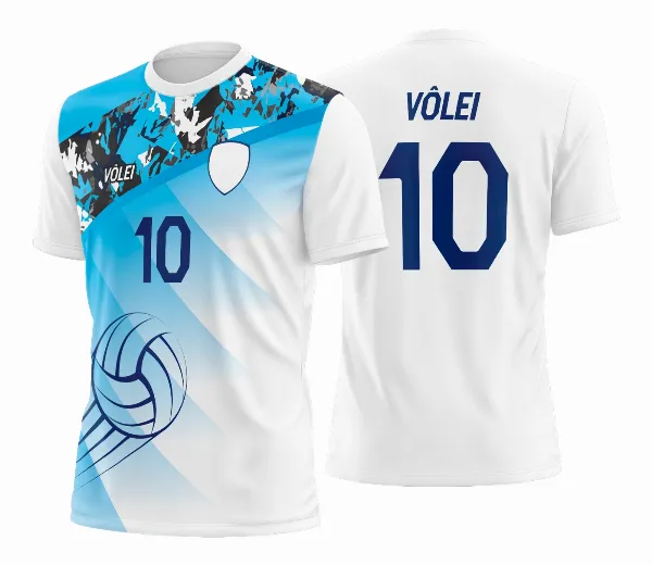 Arte Vetor Camisa de Vôlei - Estampa Camisa de Vôlei