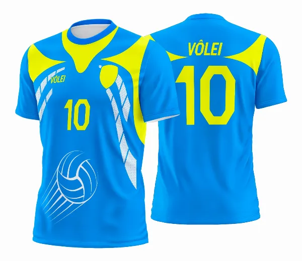 Arte Vetor Camisa de Vôlei - Estampa Camisa de Vôlei
