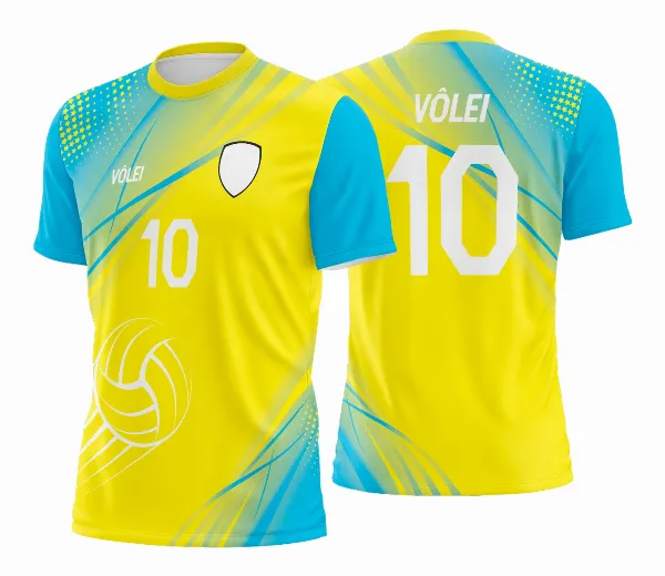 Arte Vetor Camisa de Vôlei - Estampa Camisa de Vôlei