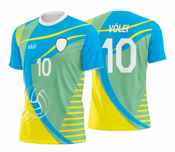 Arte Vetor Camisa de Vôlei - Estampa Camisa de Vôlei