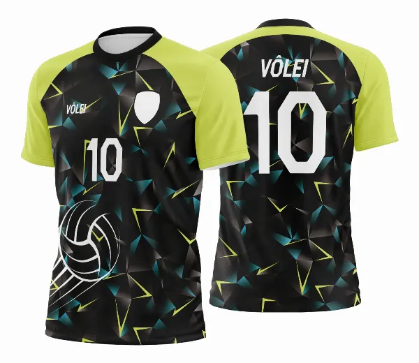 Arte Vetor Camisa de Vôlei - Estampa Camisa de Vôlei