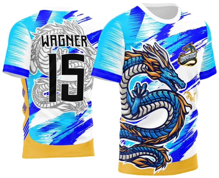 Arte Vetor Camisa: Desperte o Dragão da Sua Atlética!