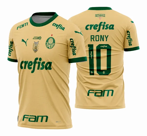Arte Vetor Camisa do Palmeiras Terceira 2024 - 2025