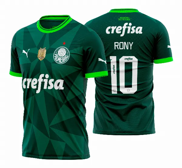 Arte Vetor Camisa do Palmeiras Titular 2023-2024
