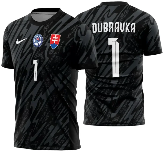 Arte Vetor Camisa Eslováquia Goleiro 2024 - 2025