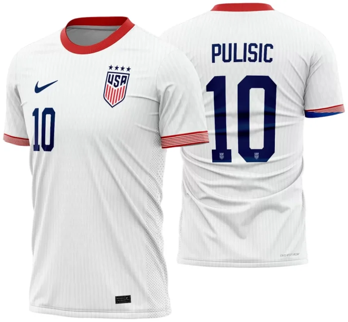 Arte Vetor Camisa Estados Unidos Titular 2024 - 2025