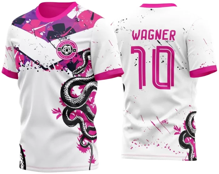 Arte Vetor Camisa Floral Cobra InterClasse 2023