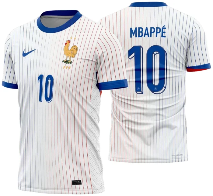Arte Vetor Camisa França Reserva 2024 - 2025