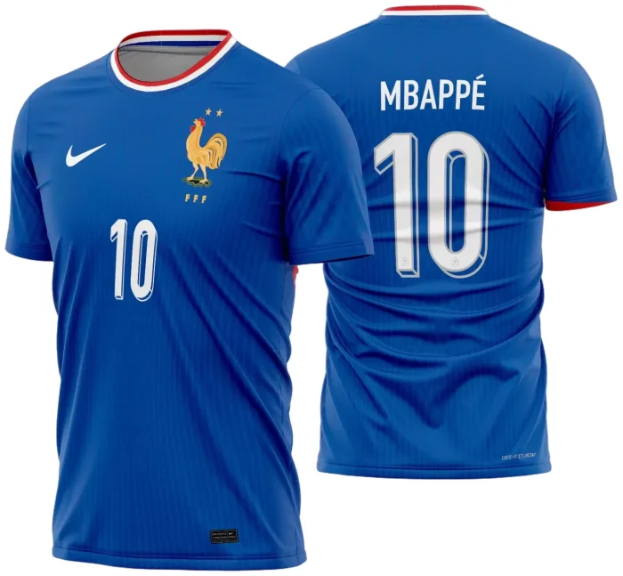 Arte Vetor Camisa França Titular 2024 - 2025
