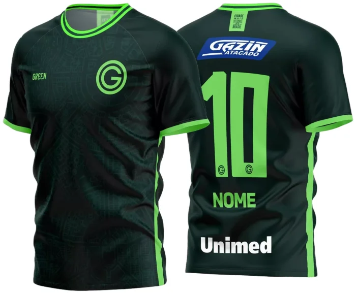 Arte Vetor Camisa Goiás Terceira GREEN 2021 - 2022