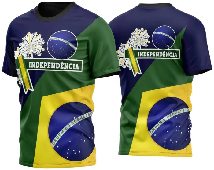 Arte Vetor Camisa independência do Brasil vol 1