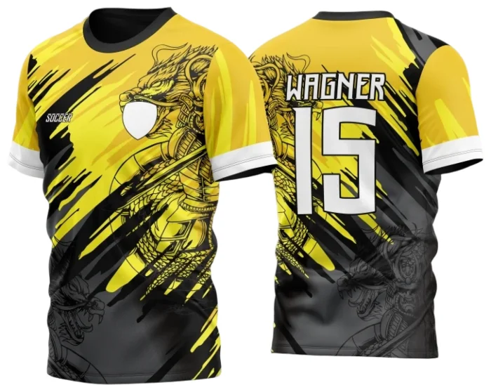 Arte Vetor Camisa InterClasse 2024 Modelo 33 Dragão