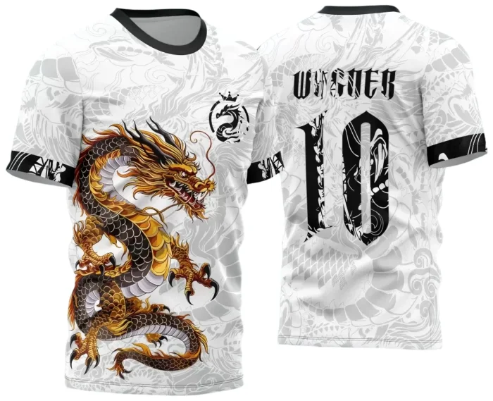 Arte Vetor Camisa InterClasse Dragão 2024