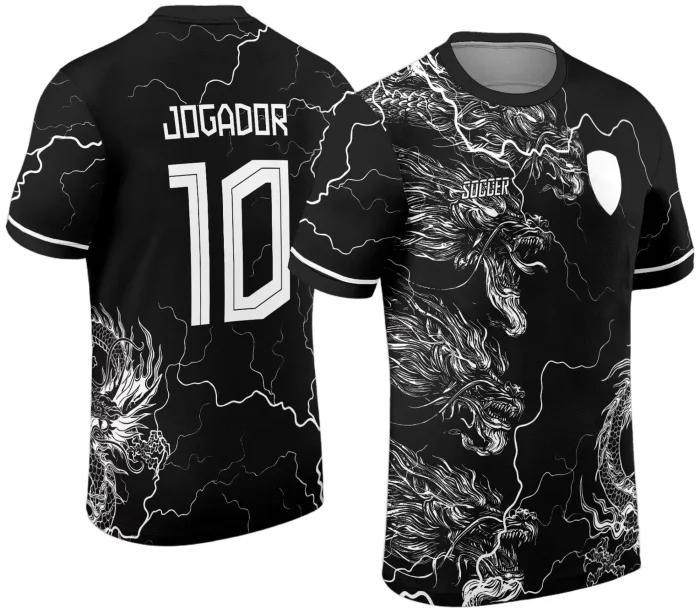 Arte Vetor Camisa Interclasse Dragão 2024