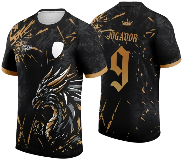 Arte Vetor Camisa Interclasse Dragão 2024