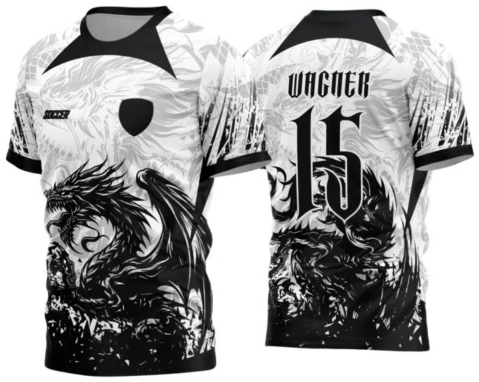 Arte Vetor Camisa Interclasse Dragão 2024