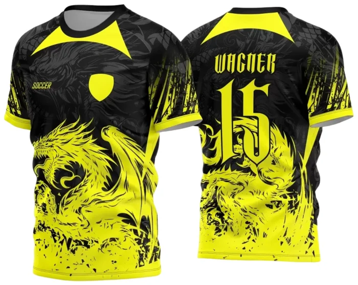 Arte Vetor Camisa Interclasse Dragão 2024