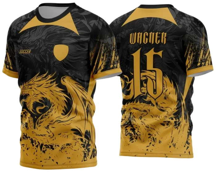 Arte Vetor Camisa Interclasse Dragão 2024