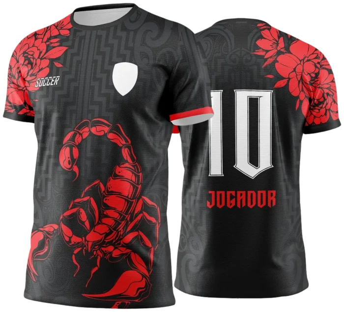  Arte Vetor Camisa Interclasse Escorpião - Jogos Internos 2024 - 2025