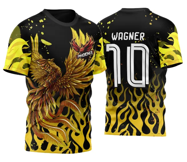 Arte Vetor Camisa InterClasse Fenix Fogo 2023