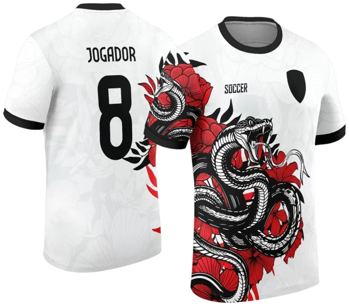Arte Vetor Camisa Interclasse - Jogos Internos - 2024 - Cobra Serpente