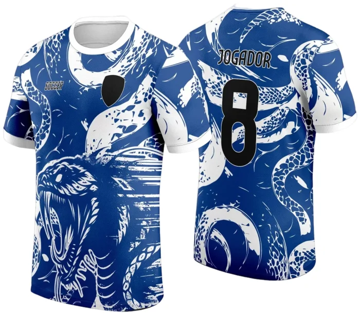 Arte Vetor Camisa Interclasse - Jogos Internos - 2024 - Cobra Serpente