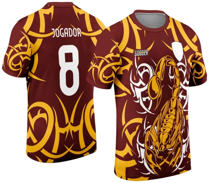 Arte Vetor Camisa Interclasse - Jogos Internos - 2024 - Escorpião