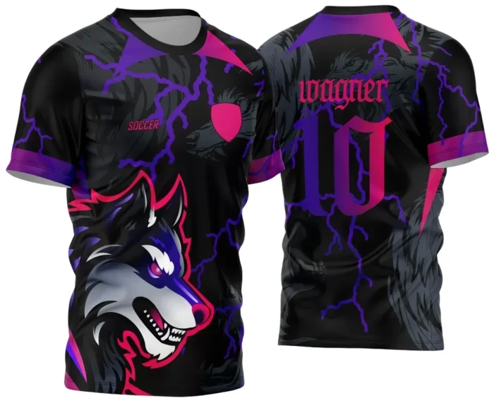 Arte Vetor Camisa Interclasse - Jogos Internos - 2024 - Lobo