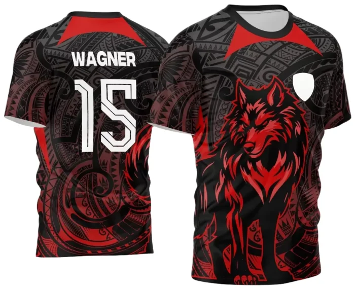 Arte Vetor Camisa Interclasse - Jogos Internos - 2024 - Lobo