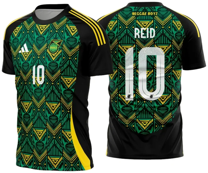 Arte Vetor Camisa Jamaica Reserva 2024 - 2025