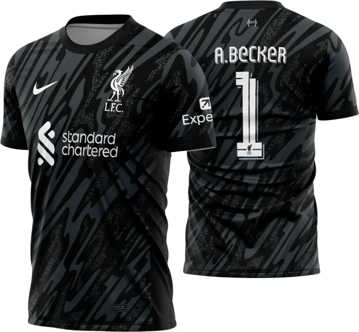 Arte Vetor - Camisa Liverpool Goleiro 2024 - 2025